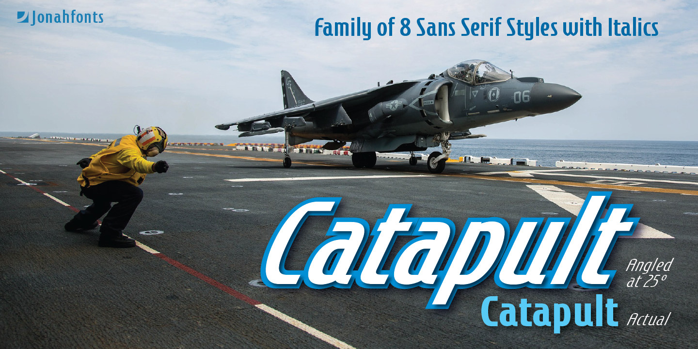 Example font Catapult #4